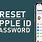Apple iPhone Password Reset