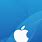 Apple iPhone Wallpaper Blue