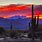 Arizona Sunset Landscape