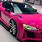 Audi R8 Pink Pink Car