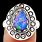 Australian Fire Opal Rings