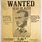 Authentic Wanted Poster
