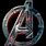 Avengers Logo iPhone Wallpaper