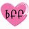 BFF Heart Pictures