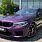 BMW M5 Competition Purple