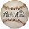 Babe Ruth Signed Baseball