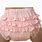 Baby Rubber Pants with Ruffles