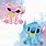 Baby Stitch and Angel Wallpaper