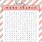 Baby Word Search Puzzle Printable