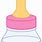 Baby with Bottle Clip Art