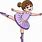 Ballet Dancing Girl Clip Art