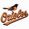 Baltimore Orioles Baseball Logo