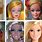 Barbie Dolls through the Years