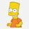 Bart Simpson Smiling