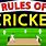 Basic Rules of Cricket
