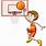 Basketball Man Cartoon
