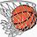 Basketball Swoosh Clip Art