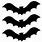 Bat Stencil Cut Out