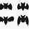Bat Stencils Free Printable