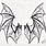 Bat Wings Sketch