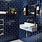 Bathroom Tiles Navy