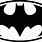 Batman Logo Black