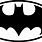 Batman Silhouette SVG Free