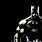 Batman Stare Black Background