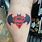 Batman Superman Tattoo