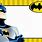 Batman for Name Tag