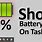 Battery Percentage Display