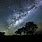 Beautiful Milky Way Night Sky