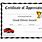 Best Driver Certificate