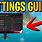 Best Monitor Settings for Gaming