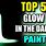 Best Outdoor Glow in the Dark Paint