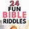 Bible Riddles