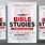 Bible Study Background Flyer