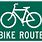 Bicycle Sign Clip Art