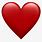 Big Red Heart Emoji