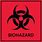 Biohazard Symbol Sticker