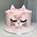 Birthday Cake Cat Design
