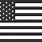 Black American Flag SVG