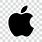 Black Apple Logo No Background