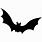 Black Bat Clip Art