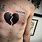 Black Broken Heart Tattoo