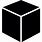 Black Cube Icon