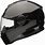 Black Full Face Motorcycle Helmet