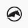 Black Horse Head Logo