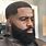 Black Men Haircuts with Beards