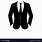 Black Suit Icon